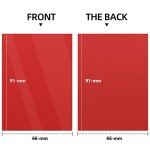 Mlikero 1000 Count Card Sleeves, Baseball Card Sleeves for Standard Cards, 10 Colors Trading Cards Sleeves Fit for MTG, Football Card, Sports Cards, Game Cards
