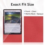 600ct MTG Card Sleeves, 6 Colors Matte Card Sleeves Magic The Gathering, TCG Card Sleeves, Magic Card Sleeves, Baseball Card Sleeves, Card Protectors for MTG, TCG, Baseball, Trading, Game Cards