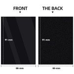 500 Counts Black Card Sleeves, Matte Card Sleeves Deck Card Protectors, Trading Card Sleeves Fit for MTG, Baseball Cards, Sports Cards, Game Cards