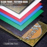 Black MTG Card Sleeves 300CT, Matte Textured Back Card Sleeves Deck Card Protectors, Standard Size Card Sleeves for Magic The Gathering, Baseball Card, Sports Cards, Game Card