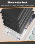 Uniclife 100 Counts Black MTG Card Sleeves Matte Back Trading Card Sleeves Baseball Card Sleeves Standard Sized Deck Card Protectors for Sports Cards Football Cards Game Cards Yugioh Cards, 66 x 91 mm