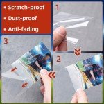 Aegero 540 Counts Card Sleeves，Clear Trading Cards Sleeves, Soft Baseball Card Sleeves，Plastic Card Protector Sleeves for Standard Cards Fit for Baseball Cards, Football Game Cards, MTG