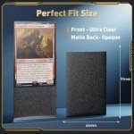 1200CT Matte Card Sleeves, 12 Colors MTG Card Sleeves, TCG Card Sleeves, Magic The Gathering Card Sleeves, Trading Card Sleeves, Mtg Sleeves, Tcg Sleeves, Deck Sleeves for Baseball, Sports, Game Cards