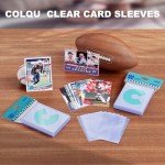 1000ct Card Sleeves, Baseball Card Sleeves, Penny Clear Card Sleeves for Trading Cards, Soft Trading Card Sleeves, Sports Card Sleeves, Card Protector Sleeves, Protective Plastic Sleeves for Cards