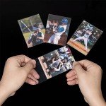 1000ct Soft Trading Card Sleeves - Clear Penny Sleeves, Toploaders for Trading Cards, Card Protector Sleeves for Standard Cards, Baseball Cards, Sports Cards, Game Cards, MTG, Football Cards
