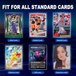 1000ct Card Sleeves, Baseball Card Sleeves, Penny Clear Card Sleeves for Trading Cards, Soft Trading Card Sleeves, Sports Card Sleeves, Card Protector Sleeves, Protective Plastic Sleeves for Cards