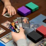 1200CT Matte Card Sleeves, 12 Colors MTG Card Sleeves, TCG Card Sleeves, Magic The Gathering Card Sleeves, Trading Card Sleeves, Mtg Sleeves, Tcg Sleeves, Deck Sleeves for Baseball, Sports, Game Cards