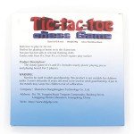 zeyce Tic Tac Toe Board Game,Tic Tac Toe Family Game, Classic Board Game, Classical Family Board Game,Children's Tic Tac Toe Game, Plastic tic tac Toe Game, Board Size 15 X 15 cm