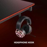 CubiCubi Gaming Desk 32 Inch PC Computer Desk, Home Office Desk Table Gamer Workstation, Simple Game Table, Black