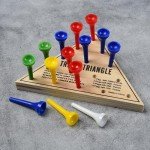 U.S. Toy Tricky Triangle Game - Travel Games, Assorted, MU845
