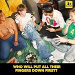 Hunch Games Put A Finger Down - The Viral Party Game That Will Have Everyone Talking - Funny Adult Card Game & Icebreaker Ideas, Game Nights, & Big or Small Groups, 400 Cards for 2+ Players