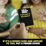 Hunch Games Put A Finger Down - The Viral Party Game That Will Have Everyone Talking - Funny Adult Card Game & Icebreaker Ideas, Game Nights, & Big or Small Groups, 400 Cards for 2+ Players