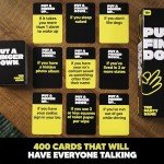 Hunch Games Put A Finger Down - The Viral Party Game That Will Have Everyone Talking - Funny Adult Card Game & Icebreaker Ideas, Game Nights, & Big or Small Groups, 400 Cards for 2+ Players