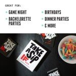 Take A Sip If… [Hilarious Party Game for Adults, Perfect for Game Night, Ice Breakers, Conversation Starter, Great for Chill Nights or Big Groups, Fun Gift for Friends]