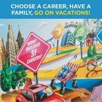 Hasbro Gaming The Game of Life Board Game, Family Games for Kids Ages 8+, Includes 31 Careers, Family Board Games for 2-4 Players, Family Gifts (Amazon Exclusive)