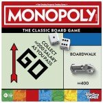 Monopoly Board Game | Classic Game with Storage Tray and Larger Tokens | Ages 8+ | 2 to 6 Players | Family Games for Kids and Adults | Kids Gifts