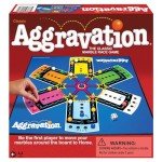 Aggravation With Retro Artwork by Winning Moves Games USA, the Classic Marble Race Game, Great For Kids, for 2 to 6 Players, Ages 6+