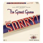 Classic Sorry With Retro Artwork and Components by Winning Moves Games USA, a Family Favorite for almost 100 Years, for 1-4 Players, Ages 6+