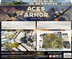 Aces & Armor, WWII War Miniatures Strategy Board Game, Ages 14+, 1-4 Players, 1-2 Hours Playing Time