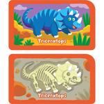 School Zone Dino Dig Card Game: 56 Game Cards, Preschool, Kindergarten, Dinosaurs, Dinosaur Names, Dino Cards, Counting, Matching, Vocabulary, Ages 4+