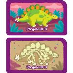 School Zone Dino Dig Card Game: 56 Game Cards, Preschool, Kindergarten, Dinosaurs, Dinosaur Names, Dino Cards, Counting, Matching, Vocabulary, Ages 4+