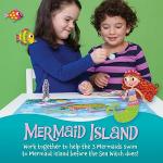 Peaceable Kingdom Mermaid Island Award Winning Cooperative Board Game for 2 to 6 Kids Ages 5+