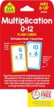 School Zone Multiplication 0-12 Flash Cards: 56 Math Cards, 3rd Grade, 4th Grade, Elementary Math, Multiplication Facts, Common Core, Ages 8+, Packaging May Vary