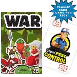 Regal Games Dedicated Card Game for Kids 4 5 6 7 8+ | Funny Travel Board Playing Game for Families (War Card Game)