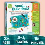 Peaceable Kingdom Snug as a Bug in a Rug Award Winning Cooperative Preschool Skills Builder Game for 2 to 4 Kids ages 3+