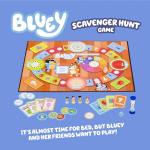 Bluey Scavenger Hunt Board Game, Cooperative Play with 4 Exclusive Mini-Figures, Learning Toys for 5+ Year Old, Fun Toy Token Collecting Game