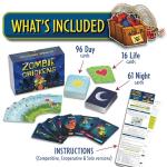 Zombie Chickens - Fun Family Card Games for Adults, Teens & Kids - Survival Zombie Game, 3 Ways to Play: Competitive, Cooperative & Solo (1-4 Players)