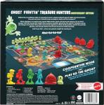 Mattel Games Ghost Fightin’ Treasure Hunters Anniversary Edition Board Game, Cooperative Family Game with Two Ways to Play Including a One vs All Mode for 2-5 Players