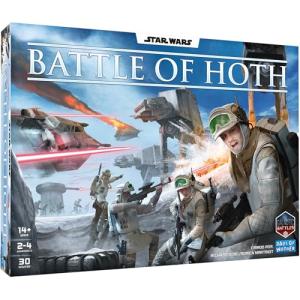 Asmodee Star Wars: Battle of Hoth Board Game - Command The Imperial Army or Rebel Forces in a Fast-Paced Miniatures Strategy Game, Ages 8+, 2-4 Players, 30 Minute Playtime