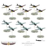 Warlord Blood Red Skies The Battle of Midway War Game - Role Playing Strategy Board Games for Adults, Table Top WWII Strategic Wargaming Kit - Tabletop Military History RPG Without Terrain