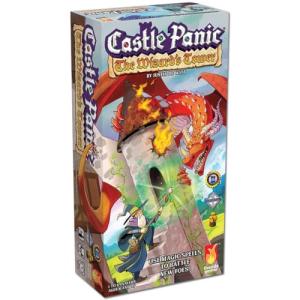 The Wizard’s Tower ⎸Castle Panic Expansion ⎸Board Game for Adults and Family ⎸Cooperative Board Game ⎸Ages 8+ ⎸for 1 to 6 Players