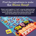 Peaceable Kingdom Stone Soup Cooperative Memory Board Game for Kids