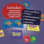 Peaceable Kingdom Stone Soup Cooperative Memory Board Game for Kids