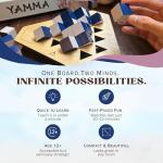 yamma: Spinning 4-in-a-Row Game in 3D, 2 Players, 15 Minutes