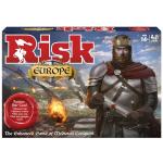 Risk Europe by Winning Moves Games USA, a Medieval Conquest of Europe Complete with Siege Weapons, Archers and Much More, for 2 to 4 Players, Ages 14+ (1232)