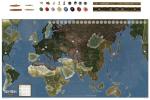 Avalon Hill Axis and Allies 1941 Board Game,5 players, Multicolor, 5 players