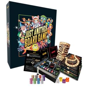 Just Another Board Game - A Strategy Game for Kids & Adults with Charades, Trivia and Challenges, Ages 10+, 2-8 Players, 30-60 Minute Playtime