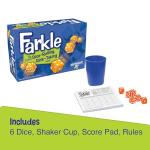 Farkle Classic Dice Games – Kids, Family Games, Travel Game, Adult Games, Board Game, Dice Cup, Dice Set, Farkle Score Sheets Included, Ages 8+