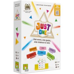 Asmodee Just One Party Game (2025 Refresh) - Cooperative Mystery Word Guessing Fun for Family & Friends, Kids & Adults, Ages 8+, 3-7 Players, 15 Minute Playtime