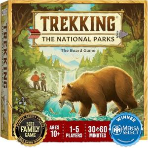 Trekking The National Parks (3rd Edition) - The Award-Winning Family Board Game | Great for Kids Ages 10 and Up | Easy to Learn | Designed for National Park Lovers by Underdog Games