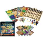 Merchant Ambassador: Classic Games, 100 Games, Enjoy 100 Different Games, Includes 5 Double-Sided Playing Boards, Fun for Children and Adults, For Ages 3 and up