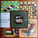 Merchant Ambassador: Classic Games, 100 Games, Enjoy 100 Different Games, Includes 5 Double-Sided Playing Boards, Fun for Children and Adults, For Ages 3 and up