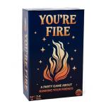You're Fire - The Hilarious New Party Game about Ranking Your Friends – Party Games for Adults and Teenagers - Card Games - Most Likely To