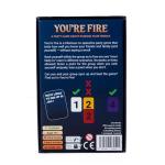You're Fire - The Hilarious New Party Game about Ranking Your Friends – Party Games for Adults and Teenagers - Card Games - Most Likely To