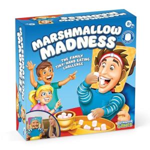 PlayMonster Marshmallow Madness Board Game – Hilarious Family Board Games for Kids & Adults, Fun Fast-Paced Party Game for Family Night, Interactive Kids Board Games, Ages 8+