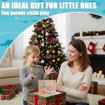 Fish Arena Connect 5 Wooden Toy – Ocean Animal Board Games for Kids, Fun 2 Player Family Strategy Game